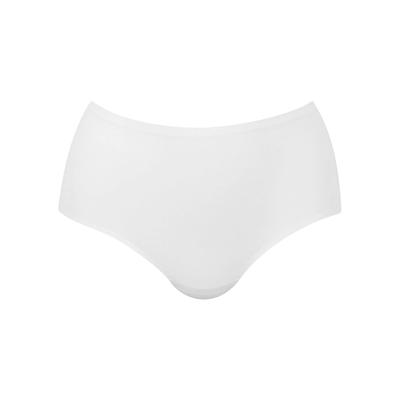 High-Waist-Slip ANITA "High Waist Essentials", Damen, Gr. SM, weiß, Stoff, Obermaterial: 80% Polyamid PA. 20% Elasthan EL., Unterhosen