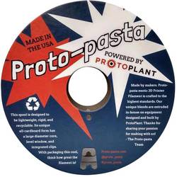 Proto-Pasta FEP11705 Filament PLA magnetisch 1.75 mm 500 g Grau 1 St.