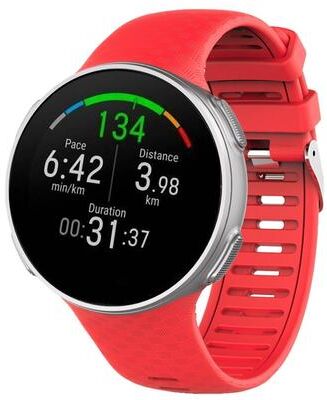 United Polar Vantage V Replacement Silicone Watch Band Soft Sports Smartwatch Strap red