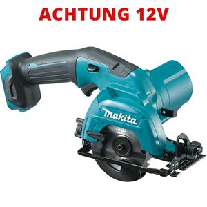 Makita Handkreissäge HS301DZ, akkubetrieben, 12V max., Schnittleistung bis 25,5mm