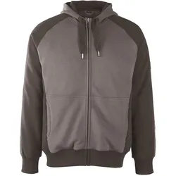 Kapuzen-Sweatshirt "WIESBADEN" Unique - XL - anthrazit/schwarz