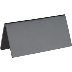 Dachaufsteller Kreidetafel, schwarz 100 x 50 mm, PP