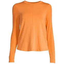 Casall, Damen, Sportshirt, Fitnessshirt Delight Crew (42), Orange, 42