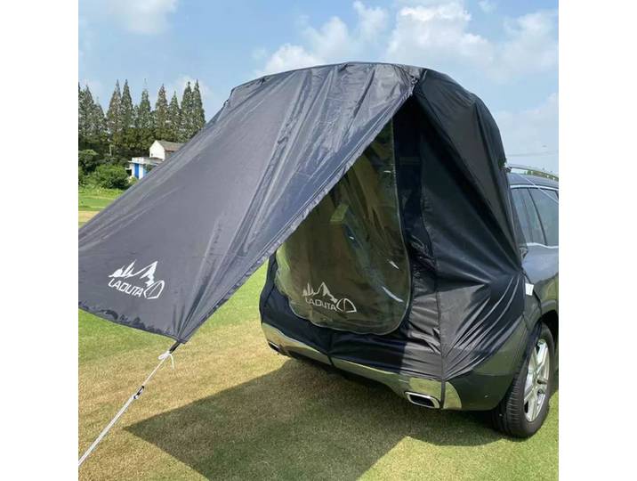 Tente d'extension arrière pour coffre de voiture, camping, voyage autonome, petit SUV, pare-soleil étanche épaissi