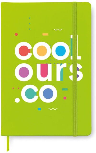Carnet publicitaire lime