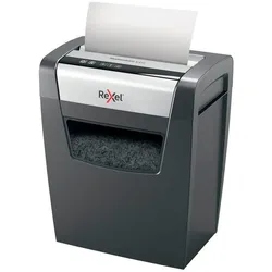 Rexel Momentum X410 Aktenvernichter mit Partikelschnitt bis 10 Blatt schwarz