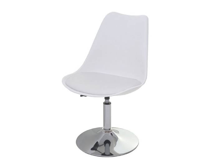 MCW Esszimmerstuhl Vaasa T501-K (1er), Höhenverstellbar, drehbar, Bequeme Formgebung, 50er Jahre Stil
