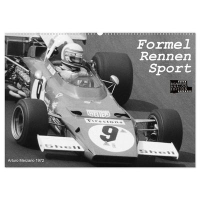 Formel - Rennen - Sport (Wandkalender 2026 DIN A2 quer), CALVENDO Monatskalender