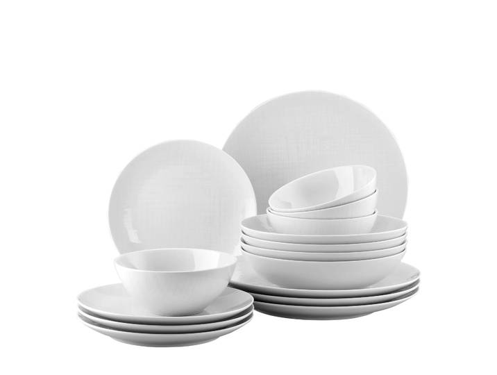 Rosenthal Mesh Servise 16 Teile Weiß
