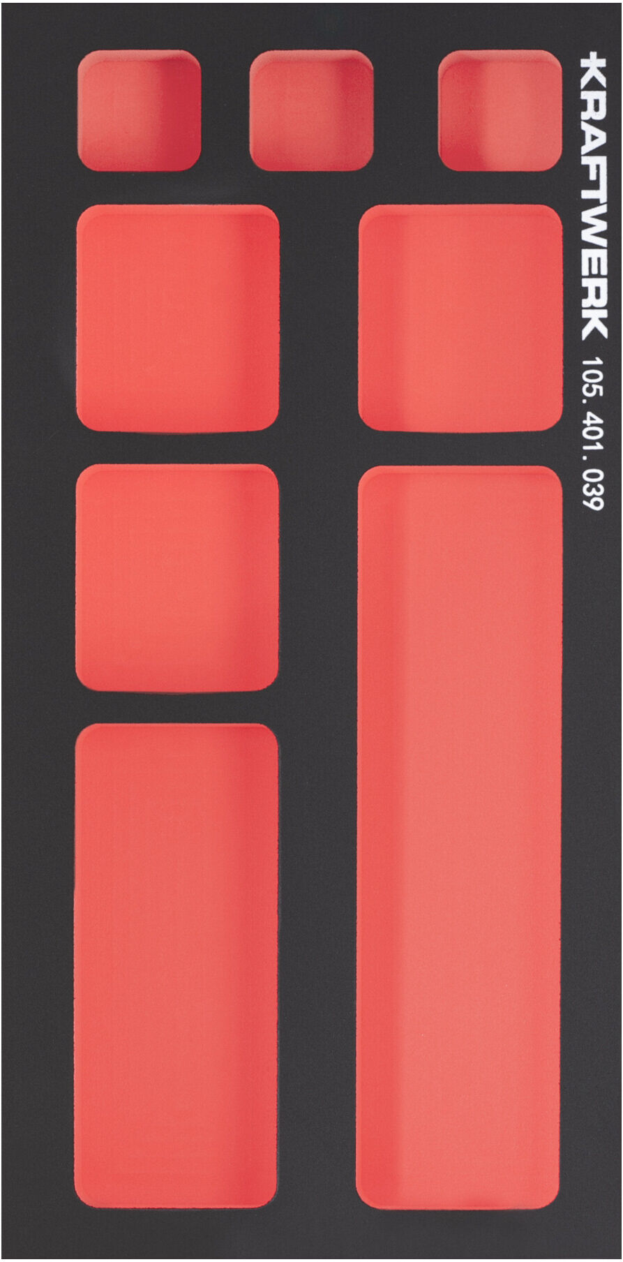 Kraftwerk PRO LINE EVA3 Kleinteile Einlage 20x40 cm, 8 Fächer (105.401.039)