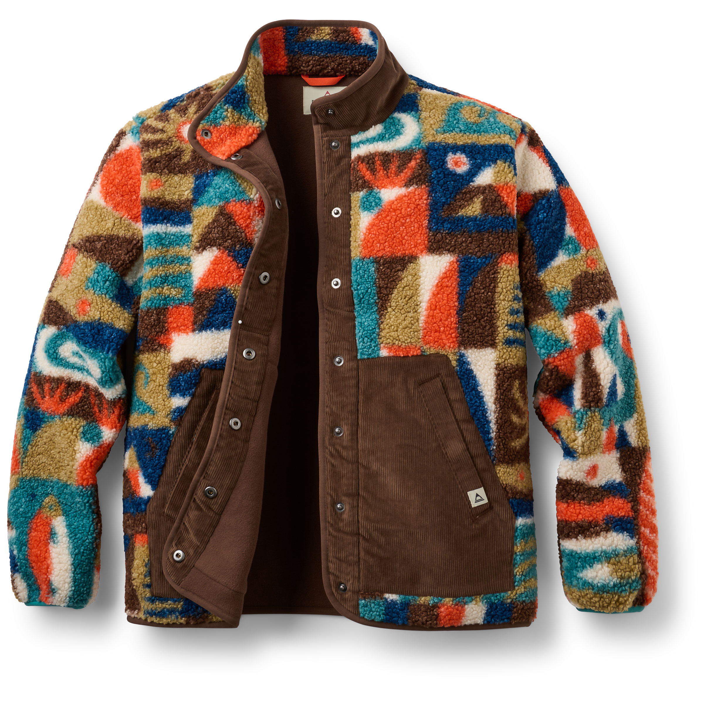 Passenger Clover Sherpa Fleece Damen Fleecejacke mehrfarbig Größe XS Lifestyle Schnell trocknend
