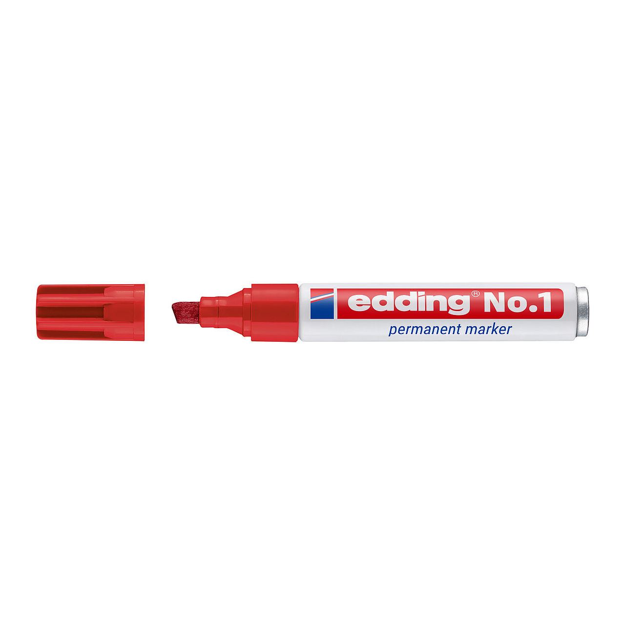 edding No. 1 Permanentmarker rot 1,0 - 5,0 mm, 10 St.