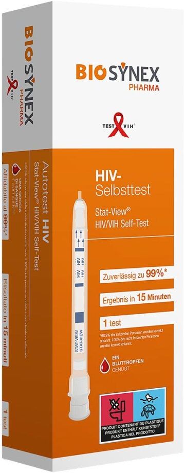 Biosynex HIV VIH Selbsttest Blut