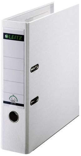Leitz Ordner 1010 DIN A4 Rückenbreite: 80mm Weiß 2 Bügel 10105001