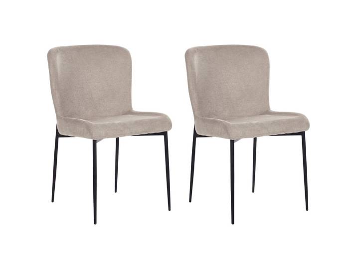 STUHL 2er-Set Polsterbezug Beige Ada