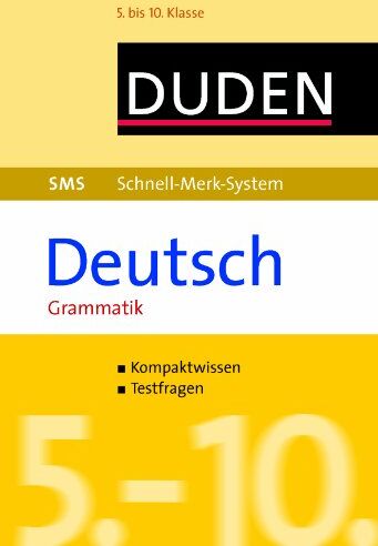 Birgit Hock - SMS Deutsch - Grammatik 5.-10. Klasse - Preis vom 30.09.2026 09:01:18 h