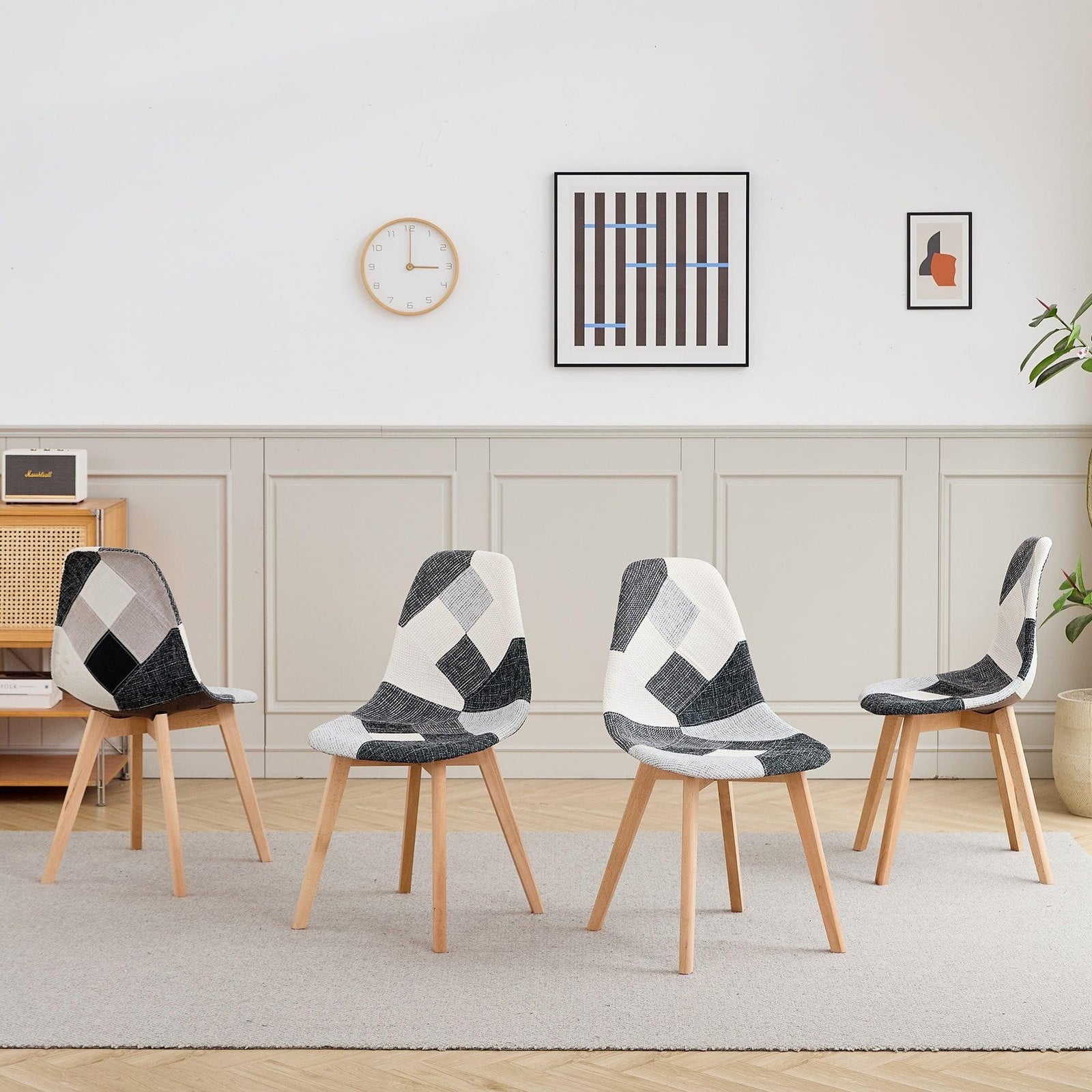Selius Scandinavische Kuipstoel voor de eetkamer of keuken