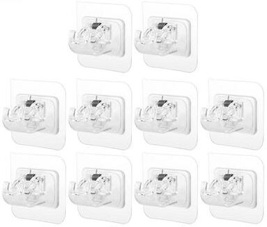 Multicon Wholesale Hub Curtain Rod Hooks, Self Adhesive Adjustable Holder Clips, No Drill, Nail Free, Transparent, Strong Adhesive For Home Curtain Rod Hooks, Self Adhesive Adjustable Holder Clips, No Drill, Nail Free, Transparent, Strong Adhesive For Hom