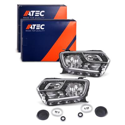 Atec 2x Scheinwerfer H7/H1 mit Stellmotor [Hersteller-Nr. 40805296] für Dacia
