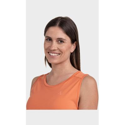 Funktionsshirt SCHÖFFEL "CIRC Top Tauron L", Damen, Gr. 40, orange (5115, orange), Oberstoff: 100% Polyester, Rundhals, Shirts Funktionsshirt