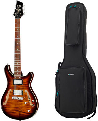 Harley Benton CST-24HB Tortoise Flame w/Bag Tortoise Flame