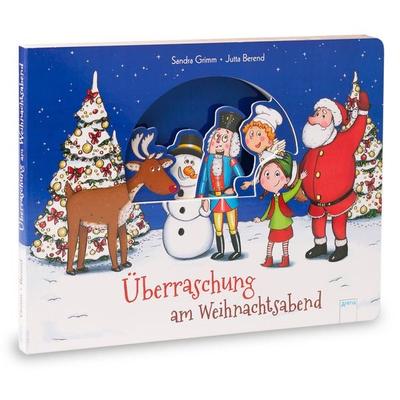 Überraschung am Weihnachtsabend, Gebundene Ausgabe von Sandra Grimm, Arena, 978-3-401-71685-5