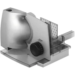 Ritter Ritterwerk compact 1 Duo-Plus - Silbermetallic, Aufschnittmaschine, Silber