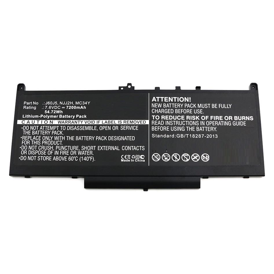 CoreParts Laptop Battery for Dell (7200 mAh) (MBXDE-BA0127)