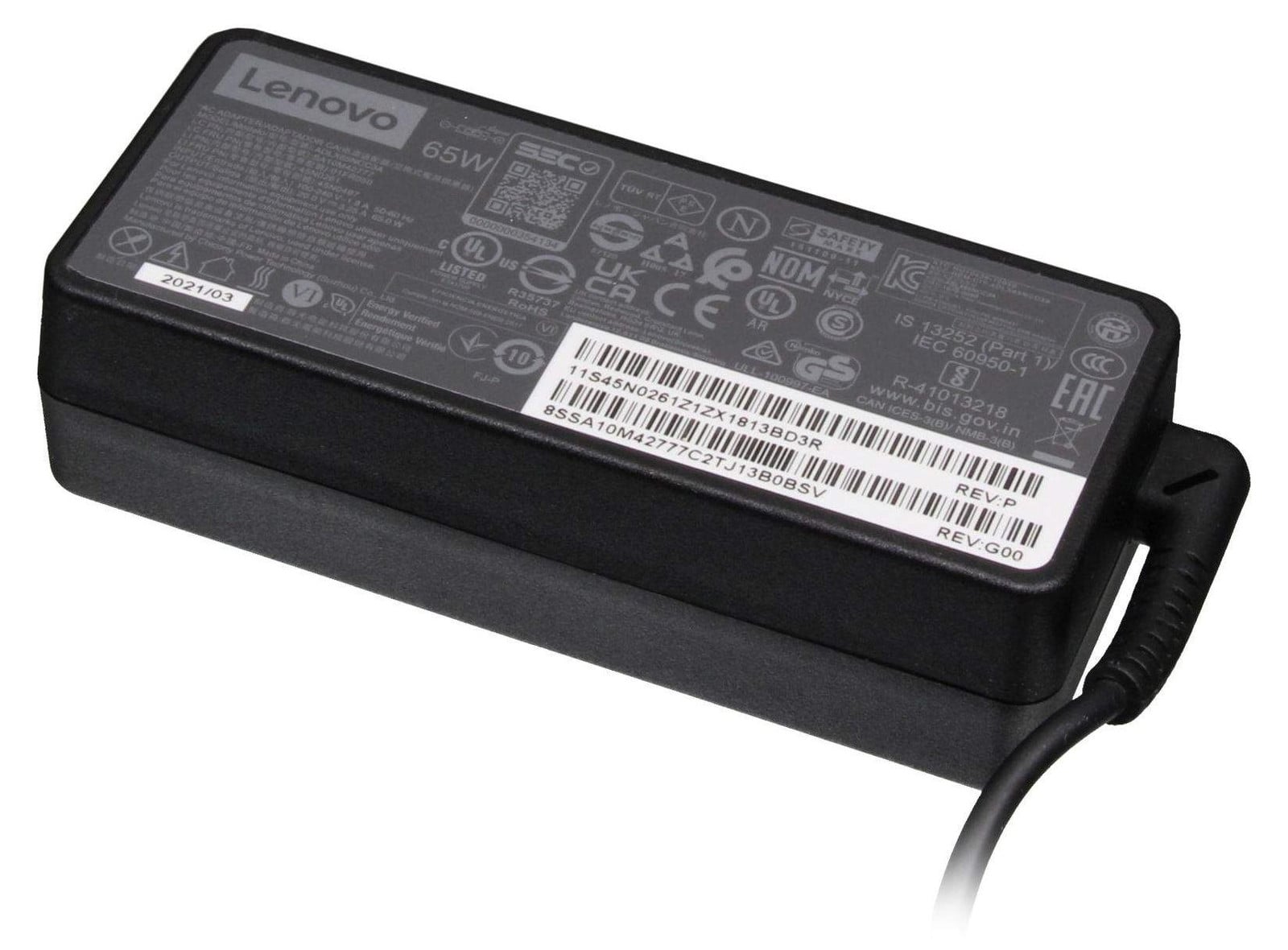 Lenovo 45N0260 AC/DC adapter met interne voeding, 65 W