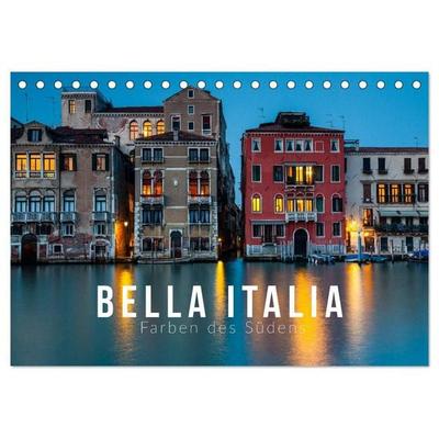 Bella Italia. Farben des Südens (Tischkalender 2027 DIN A5 quer), CALVENDO Monatskalender