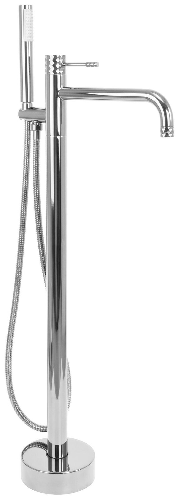Rea Vloeren Badmengkraan Lungo Diamond Chrome