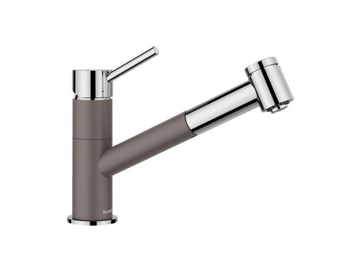 Blanco Küchenarmatur KANO-S VARIO Hochdruck Vulkangrau/Chrom