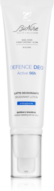 BioNike Defence Deo anti-transpirant crème pour réduire la transpiration pour les mains, les jambes et le corps 50 ml
