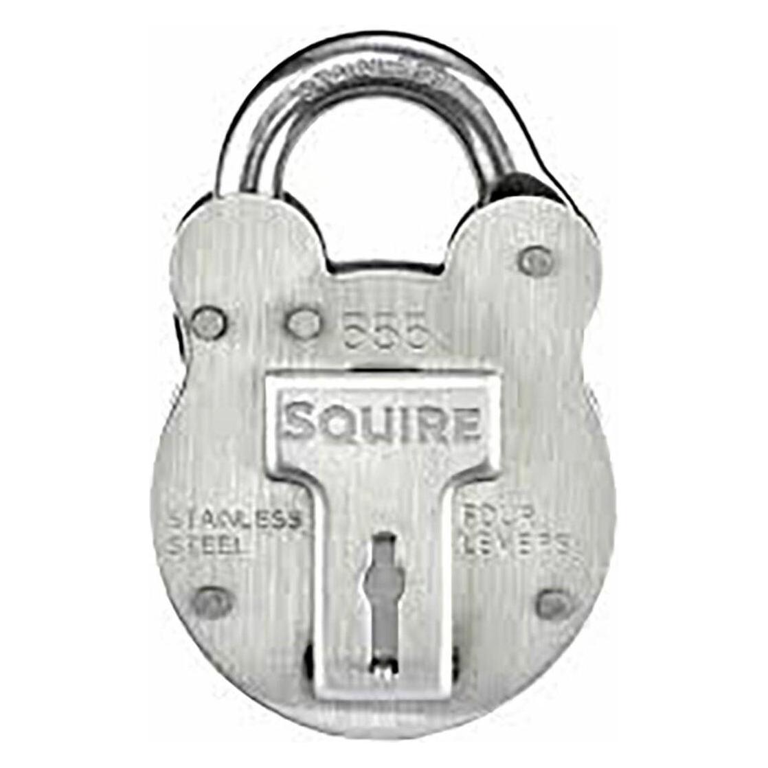 Squire 8mm stainless steel heavy duty padlock (54815138)