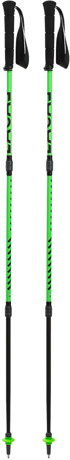 Lacal  - Quick Stick Carbon 115-121 Vert - Bâtons de trail