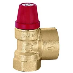 Caleffi Membran-Sicherheitsventil 530530 3/4" IG x 1" IG, 3 bar, Leistung 100 kW