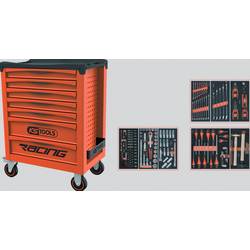KS Tools 855.7158 Werkstattwagen Herstellerfarbe: Schwarz/Rot