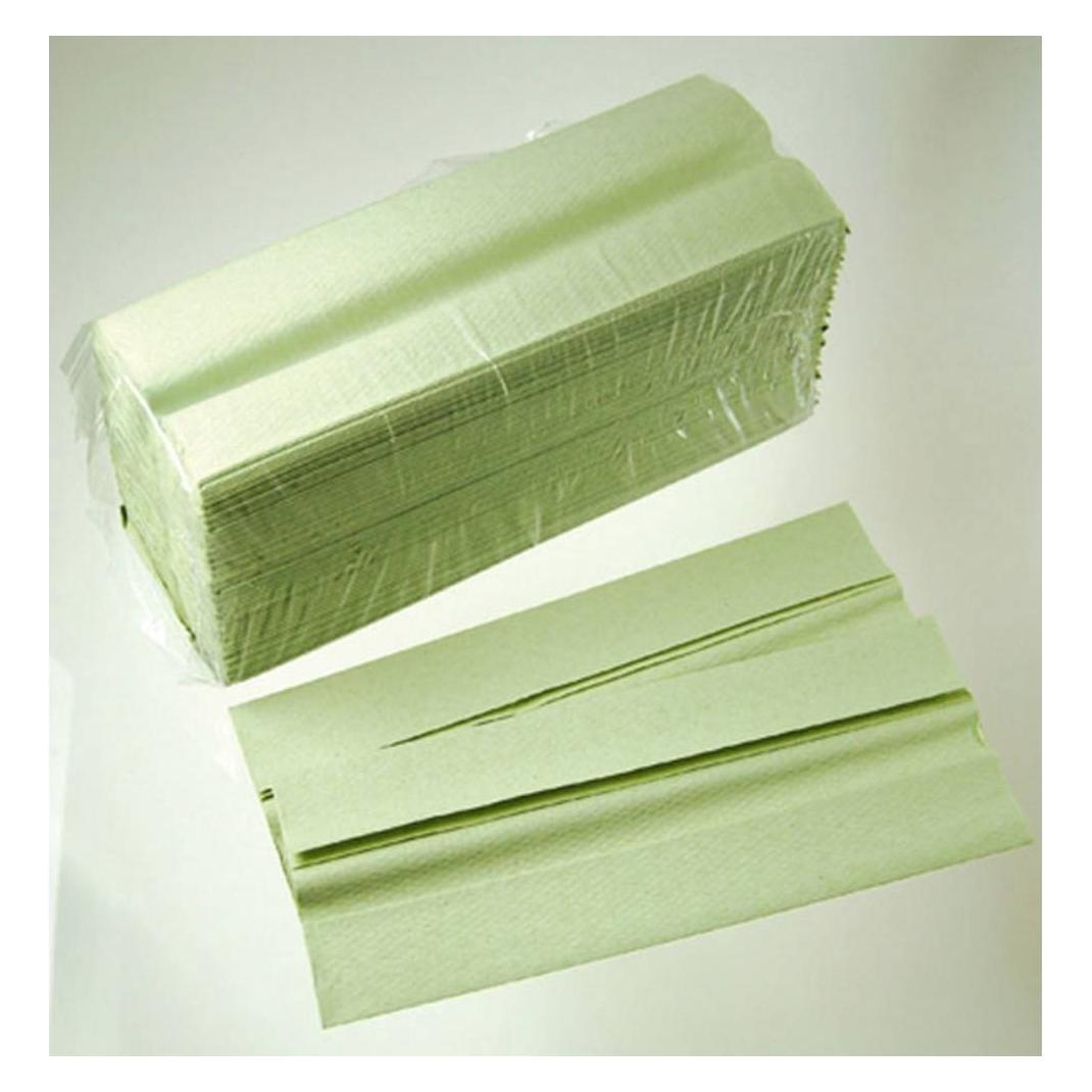 Magni CWS Papier-Falthandtücher Basic Recycling, C-Falz, 1-lagig, grün (1x) (C276200)