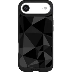 Nivocase Handyhülle für Apple iPhone Air Hülle NIVOpure Case Schwarz Abstrakt Geometric Muster (Apple iPhone Air), Smartphone Hülle, Schwarz