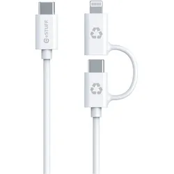 eSTUFF INFINITE (GRS) Super Soft (1 m, USB 2.0), USB Kabel
