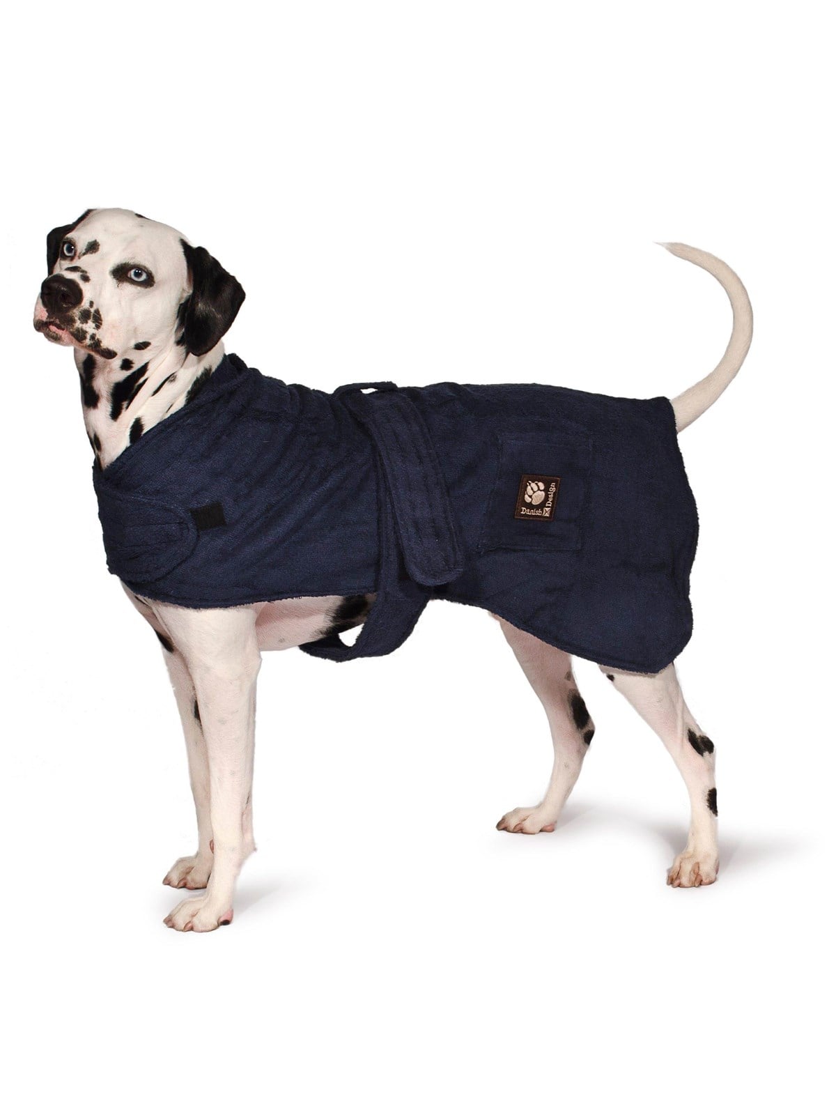 Danish Design - Hunde-Bademantel navy 40cm - (D11340)