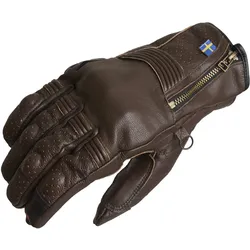 Halvarssons Hofors perforierte Motorrad Handschuhe 10