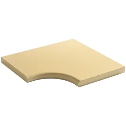WESERWABEN® Pool- / Beckenrandsteine - Licia Champagne Innenwinkel R15 49,6 x 31 x 3,5 cm Flache Steine