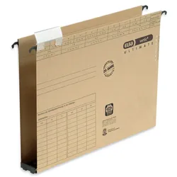 ELBA vertic ULTIMATE Hängesammler DIN A4 4 cm naturbraun