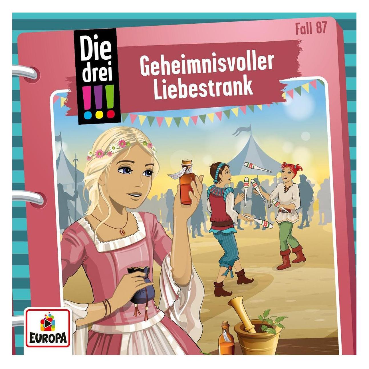 Europa Die drei DREI AUSRUFEZEICHEN 87 - Geheimnisvoller Liebestrank (Ann-Katrin Heger, Deutsch) (58836332)