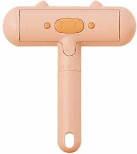 Inspired Deals Pig Shape Pet Hair Remover Roller, Reusable Lint Roller For Pet Hair & Clothes Cleaner yellow