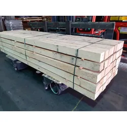 Eiche Kantholz, 120x120 mm, Frischeinschnitt, sägerau, nicht abgelagert
