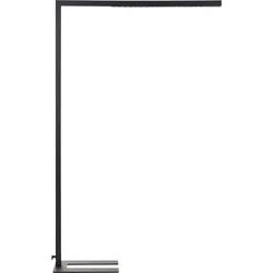Beliani, Stehlampe, Stehlampe LED Metall schwarz 194 cm rechteckig MENSA
