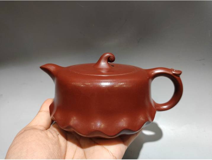 Pot en argile violet chinois YFête ing, 6 , Poterie, Fleur Ruyi Guagai, Théière Bergame, Bouilloire, Théière, Théière, Ornements de bureau