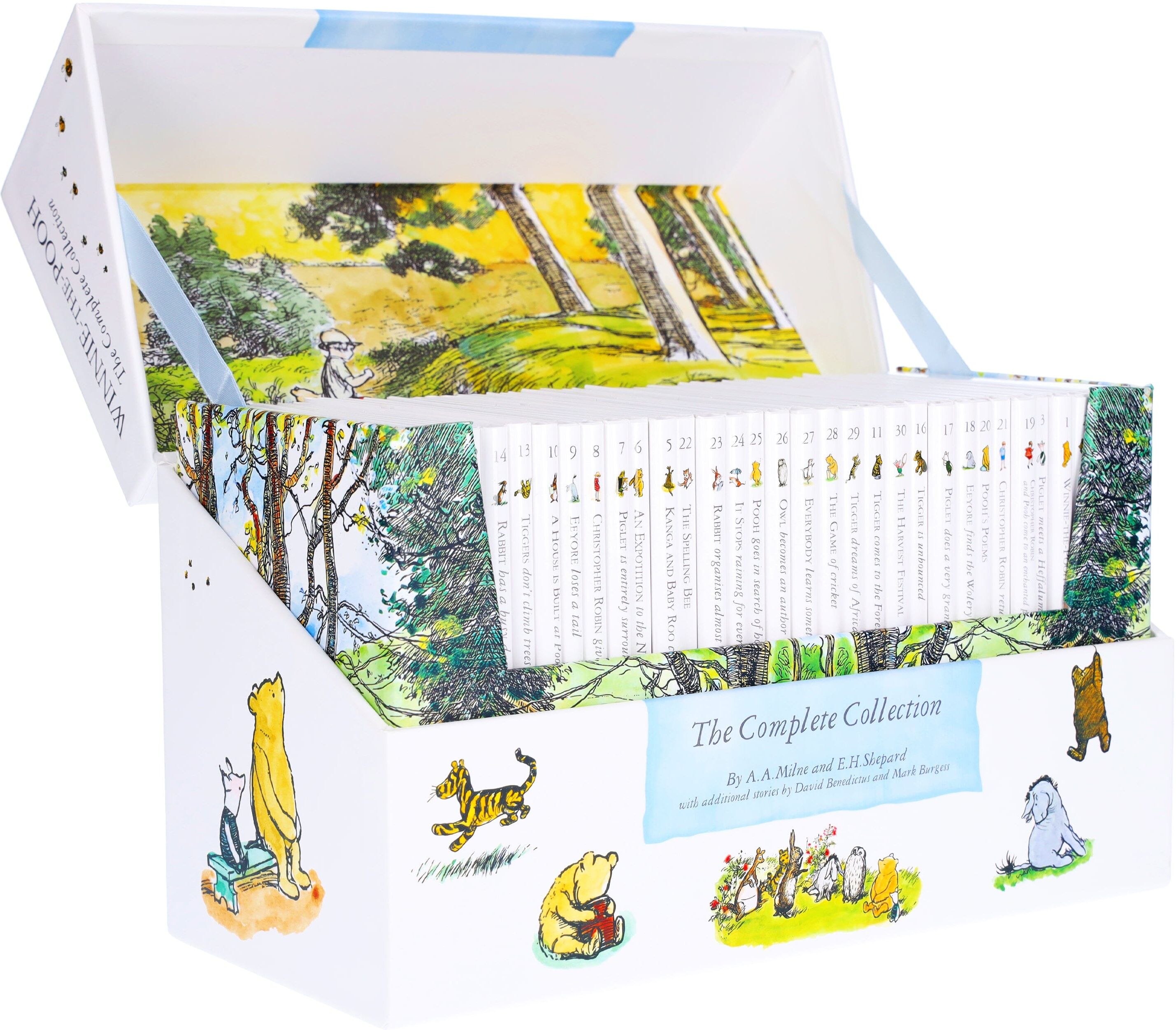 Winnie-the-Pooh by A. A. Milne: The Complete Collection 30 Books Box Set - Ages 3+ - Hardback HarperCollins Publishers